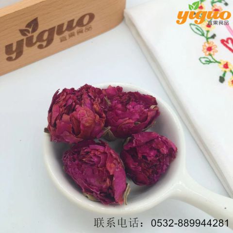 青岛宜果冻干出口工厂冻干特色产品冻干玫瑰花烘焙饮品麦片酸奶盖