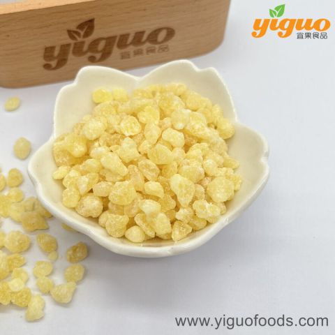 青岛宜果冻干出口工厂糖渍水果糖渍菠萝烘焙饮品麦片酸奶盖