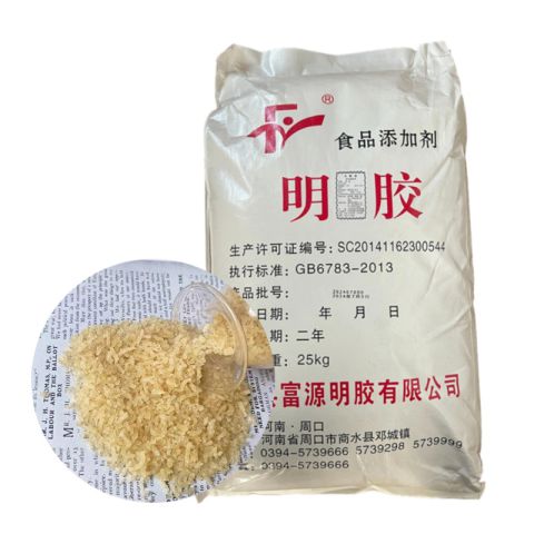 明胶食品级增稠剂高冻力皮冻凝胶软糖化妆品用动力齐全富源明胶