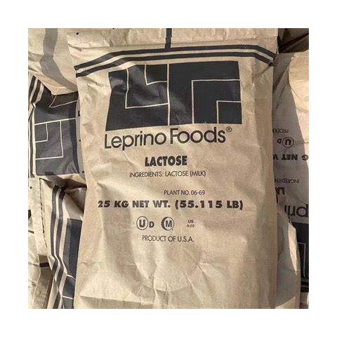美国乳糖食品级甜味剂糖果饮料压片用稀释剂100-200目Leprino乳糖