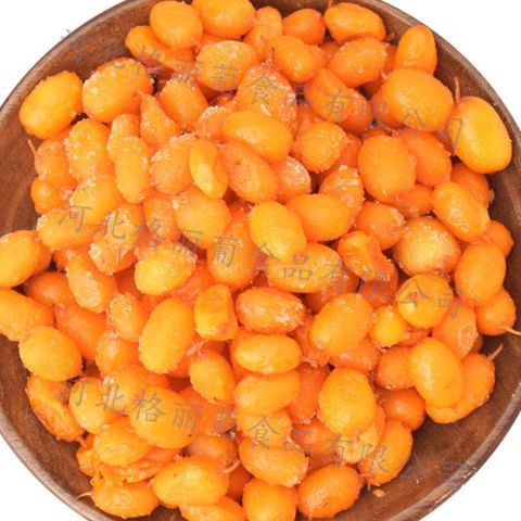 冷冻沙棘果 速冻沙棘果肉 饮品用 烘焙用 果汁果酱水果原料工厂直发