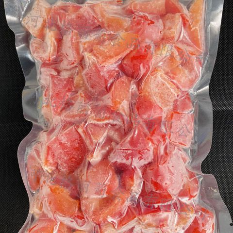 半成品净菜红椒丁 冷冻免洗红椒 速冻免切红椒块 餐厅用蔬菜原料 工厂直发